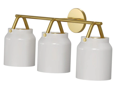 Henry 3-Light Sconce by West Elm 3D Model