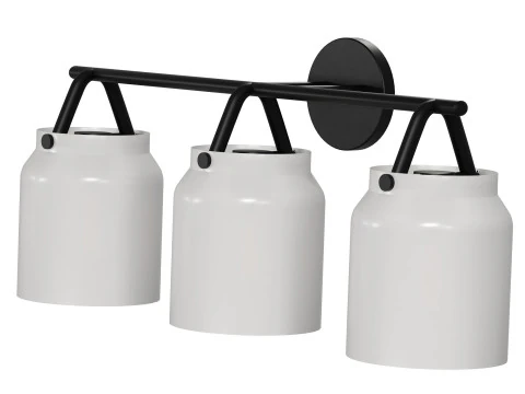 Henry 3-Light Sconce by West Elm 3D Model