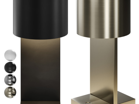 Deltalight'tan Pisco taşınabilir masa lambası 3D Model