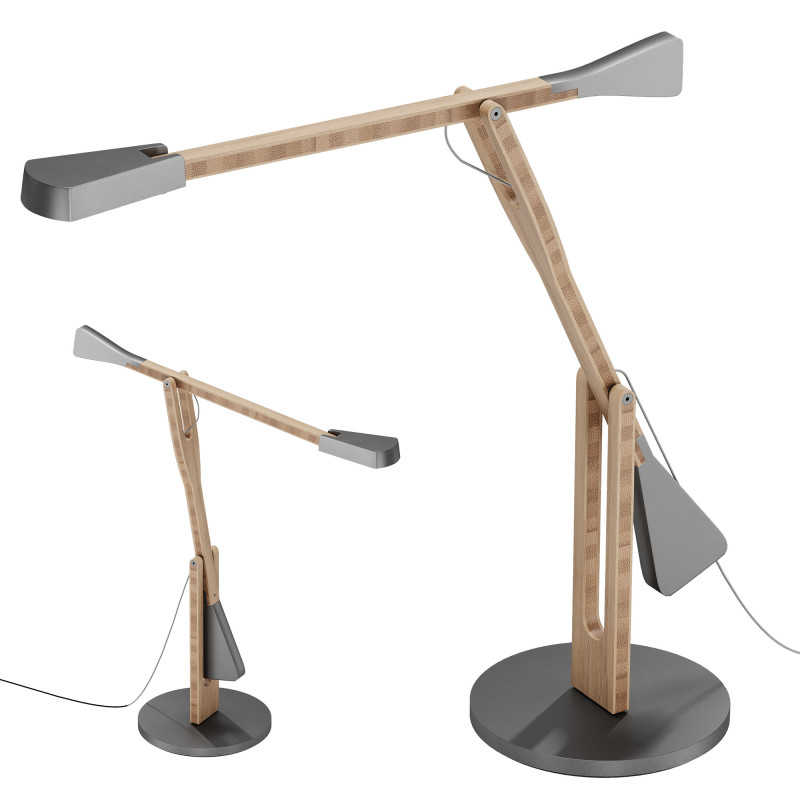 Artemide の Internode テーブルランプ 3Dモデル .c4d .max .obj .3ds .fbx .stl .blend 