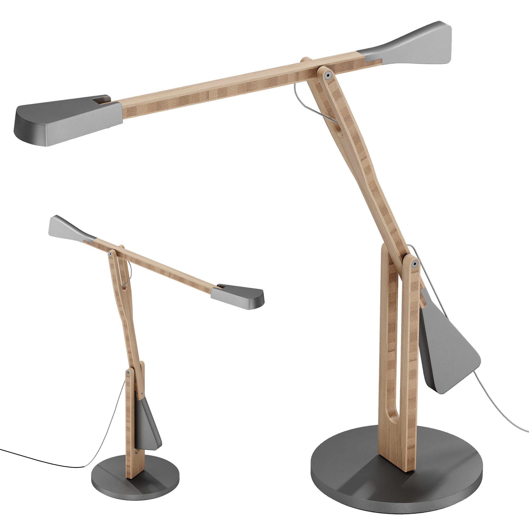 Internode table lamp by Artemide 3D Model .c4d .max .obj .3ds .fbx .stl .blend 