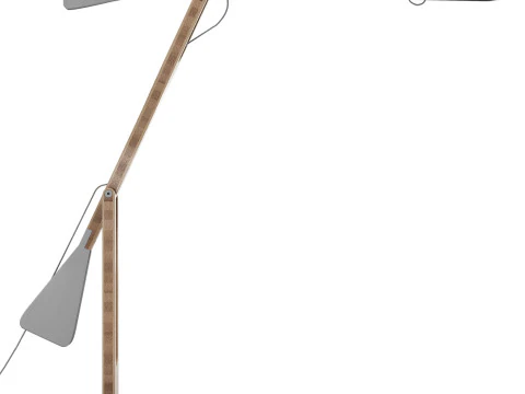 Internode table lamp by Artemide 3D Model