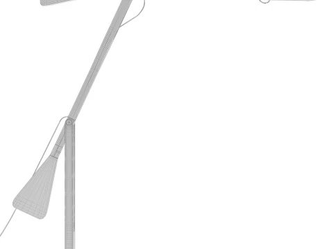 Internode table lamp by Artemide 3D Model