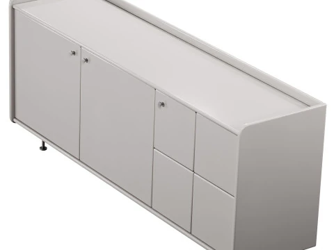 Cassettiera in metallo Coya di Westwing Modello 3D