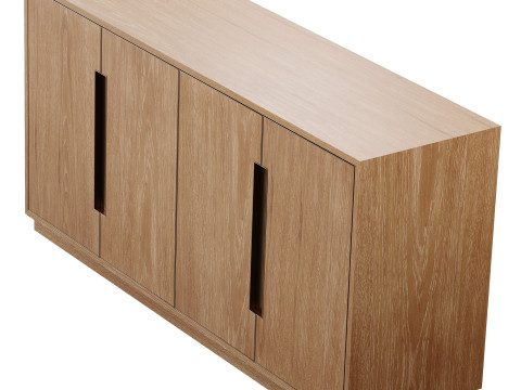 Lansen Buffet by West Elm 3D Model