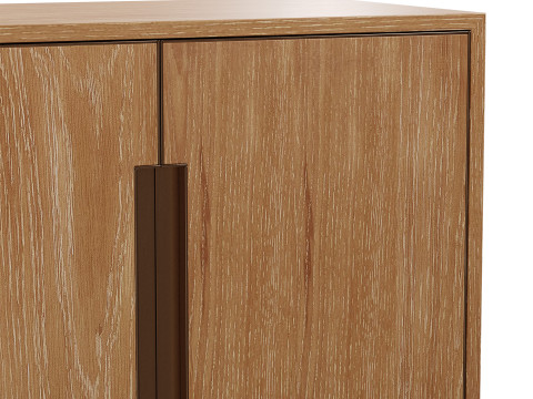 Lansen Buffet by West Elm 3D Model