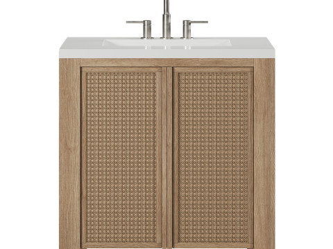 Marina 30 싱글 싱크 세면대 by Pottery Barn 3D 모델