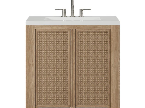 Marina 30 Single Sink Vanity by Pottery Barn 3D Model