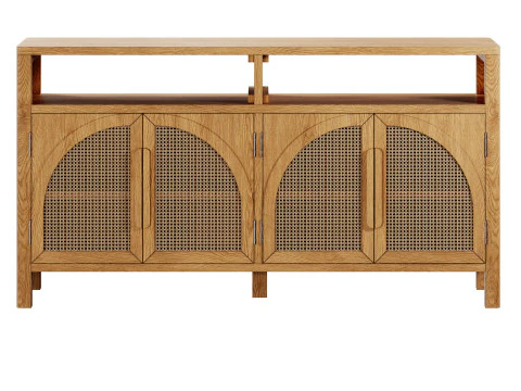 Alvborg 63 Rattan Sideboard by Hernest 3D Model