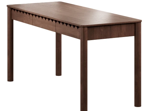 Barclay Desk by West Elm 3D Model