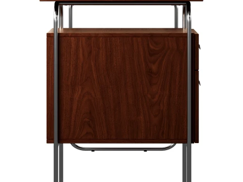 Emma Chamberlain Storage Desk 48 by West Elm 3D Model