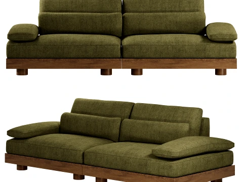 Truro Modular Sofa by Soho Home Turin Toru Trium Kalzy Sirin Weasely 3D Модель