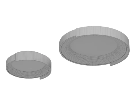 Aruba ceiling light by Maxlight 3D Model