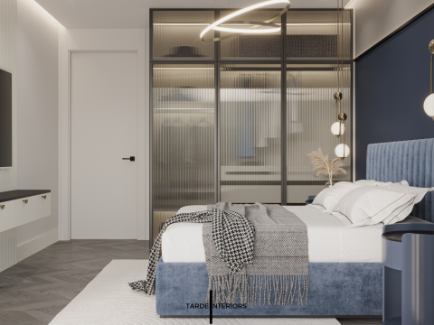 Modern Bedroom Project 3D 模型