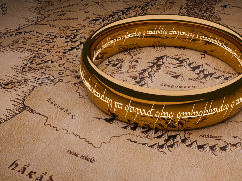 Ring of Sauron 3D Modelo 3D