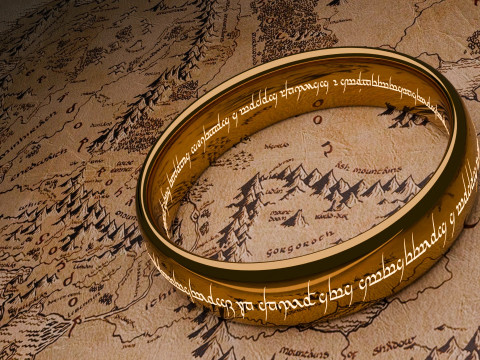 Ring of Sauron 3D Model 3D