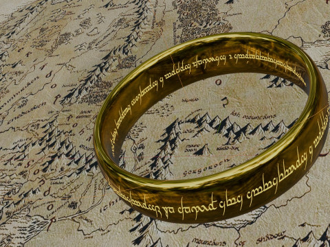 Ring of Sauron 3D Model 3D