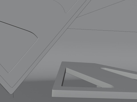 Superman 3D Logo Model 3D