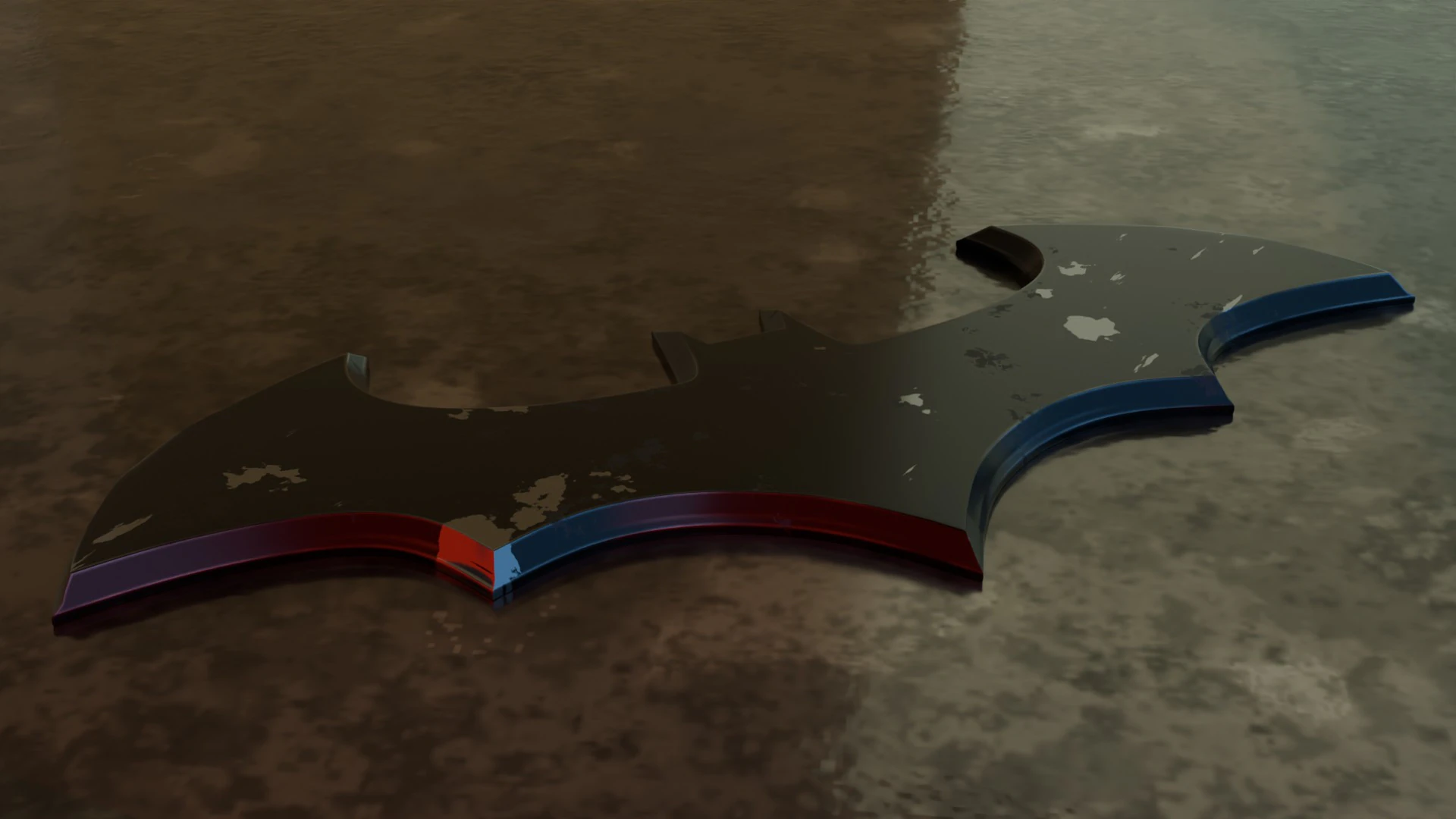 3D-Batman-Logo 3D Modell .c4d .max .obj .3ds .fbx .stl .blend 