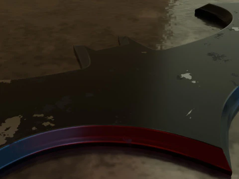 3D-Batman-Logo 3D Modell