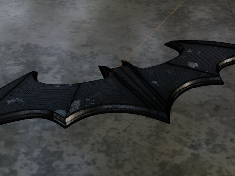 3D Batman Logo 3Dモデル