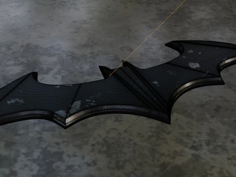 3D-Batman-Logo 3D Modell