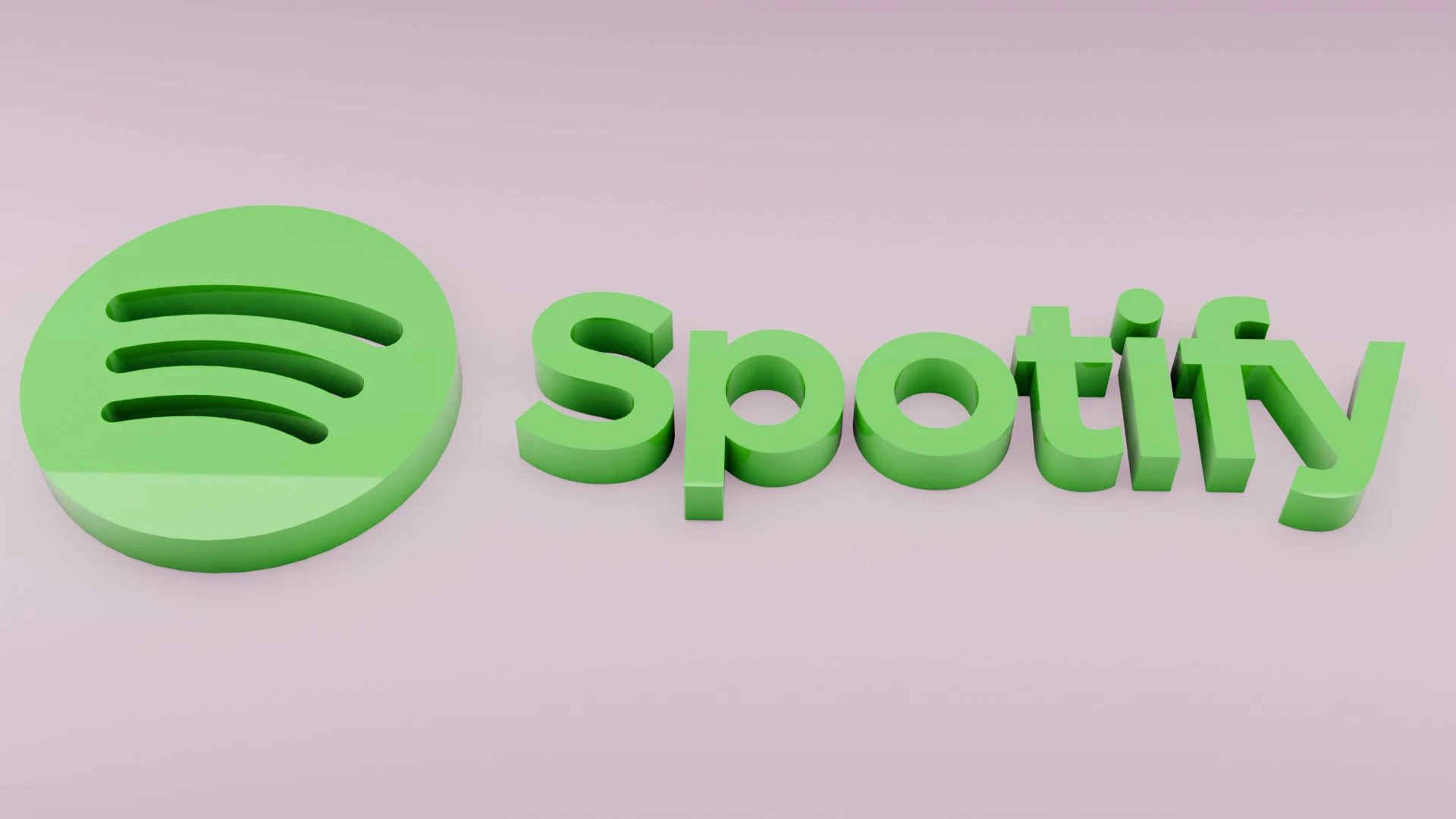 Logo Spotify 3D Model 3D .c4d .max .obj .3ds .fbx .stl .blend 