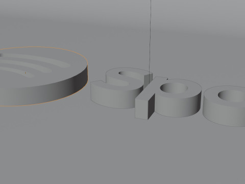 Spotify 3D logo 3D 模型