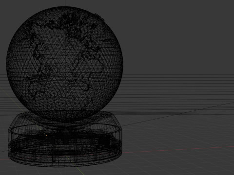 World for news in 3D 3D 模型