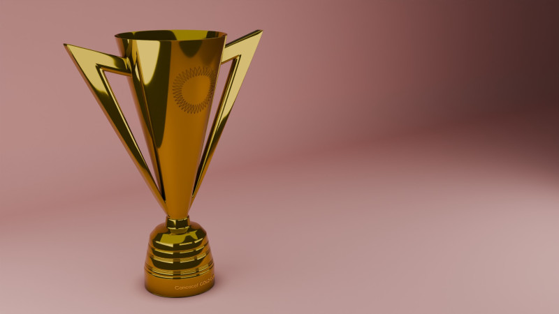 Gold Cup in 3D Modèle 3D .c4d .max .obj .3ds .fbx .stl .blend