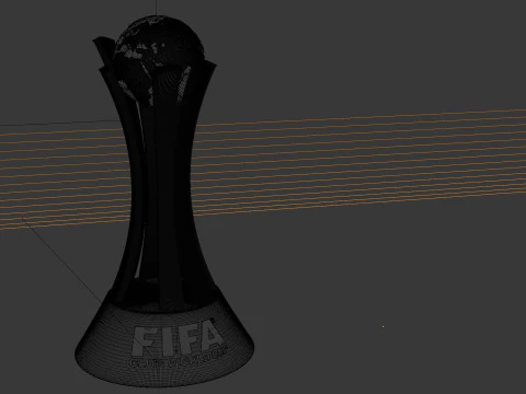 3D Club World Cup 3D Model