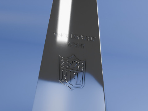 3D NFL Super Bowl Cup 3D मॉडल