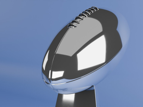 3D NFL Super Bowl Cup 3D मॉडल