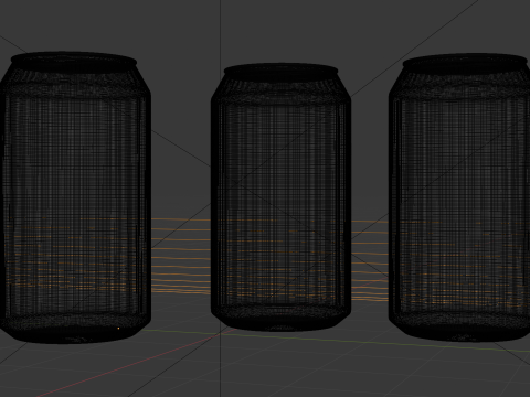 3D Soda Cans 3D Model
