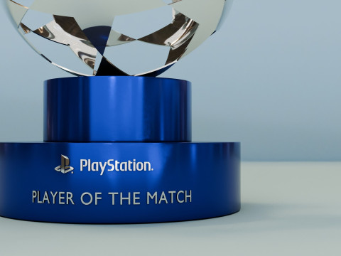 UEFA Champions League 3D MVP 3D Model
