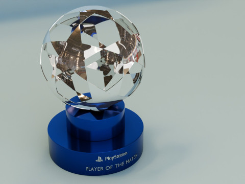 UEFA Champions League 3D MVP 3D Model