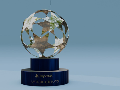 UEFA Champions League 3D MVP 3D Model