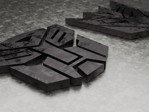 Transformers 3D Logo 3D Модель