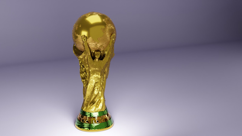 FIFA 3D World Cup 3D 模型 .c4d .max .obj .3ds .fbx .stl .blend 