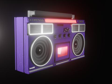 Magnetophone Modelo 3D