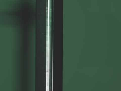 Stylized Sword of the Lich Glowing Fantasy Undead Weapon Game-Ready 3D मॉडल