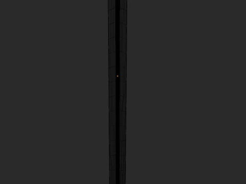 Stylized Sword of the Lich Glowing Fantasy Undead Weapon Game-Ready 3D Model