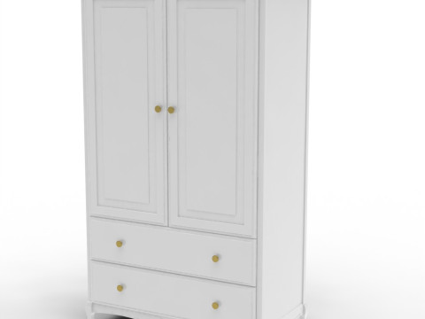 Wardrobe Classic 3D 3D Model