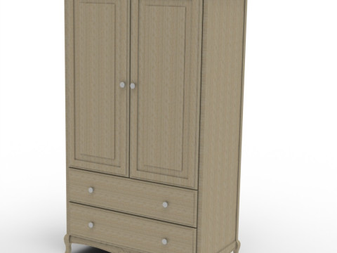 Wardrobe Classic 3D 3D Model