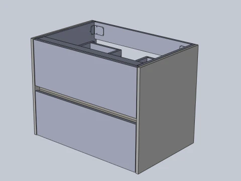 Badroom cabinet 3D Model