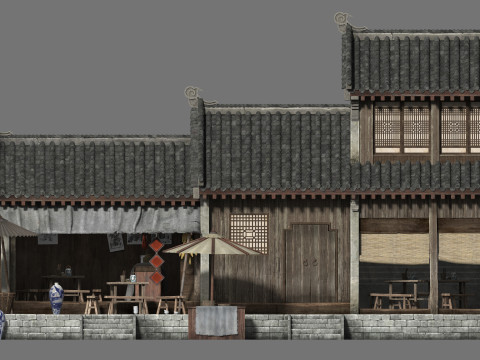 Ancient architecture 3D 模型