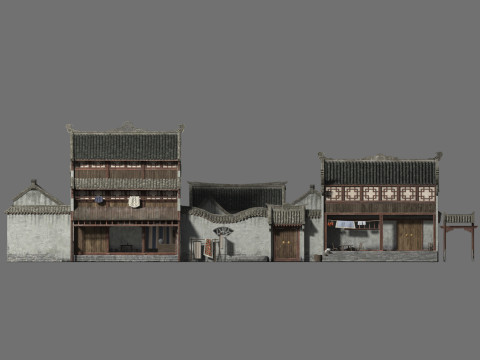 Ancient architecture 3Dモデル