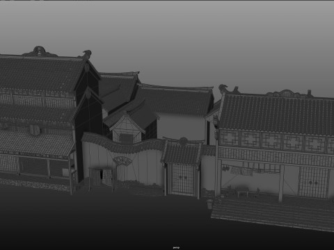 Ancient architecture 3Dモデル