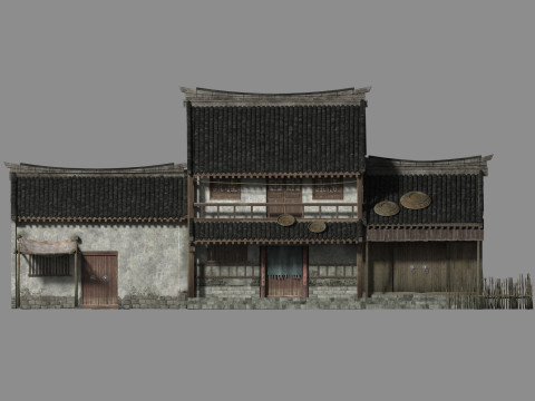 Ancient architecture 3D Model
