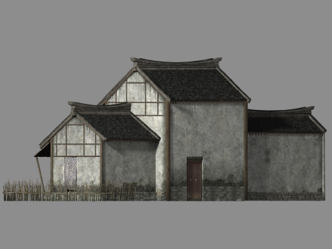 Ancient architecture 3D Model